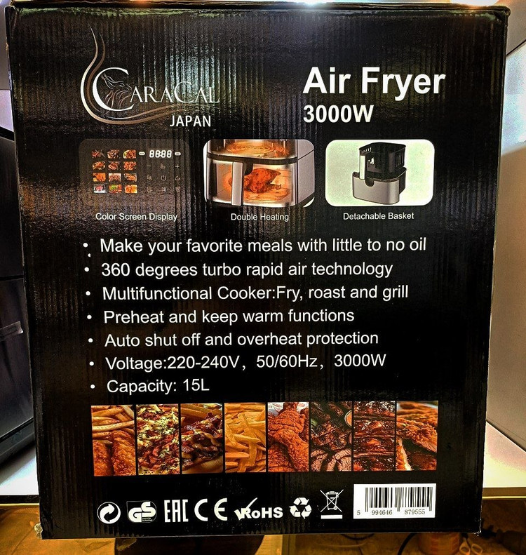 سرخ کن کاراکال CA_8815 اصل و مناسب انواع غذا